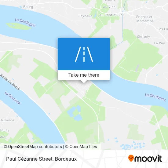 Rue Paul Cézanne map