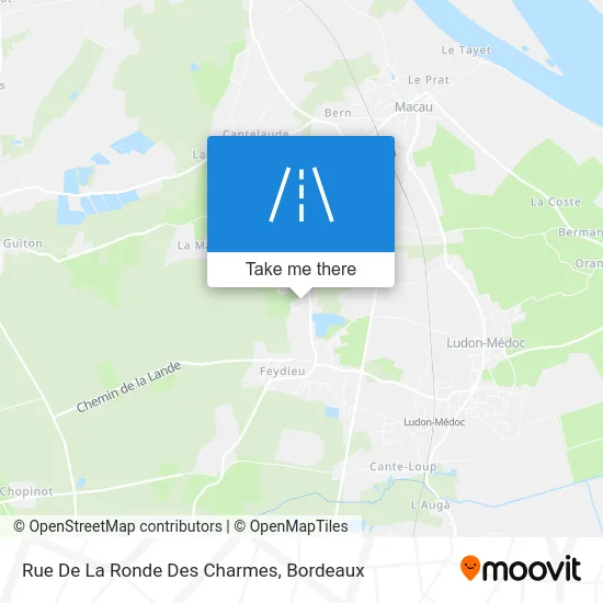 Rue De La Ronde Des Charmes map