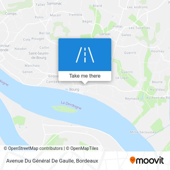 Avenue Du Général De Gaulle map