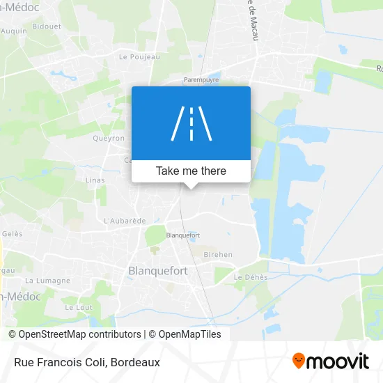 Rue Francois Coli map