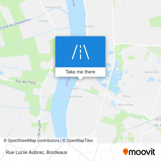 Rue Lucie Aubrac map