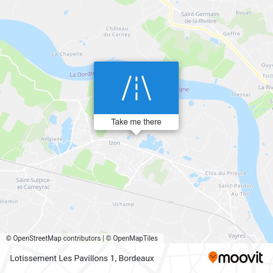 Lotissement Les Pavillons 1 map