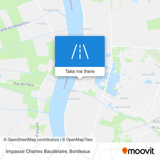 Impasse Charles Baudelaire map
