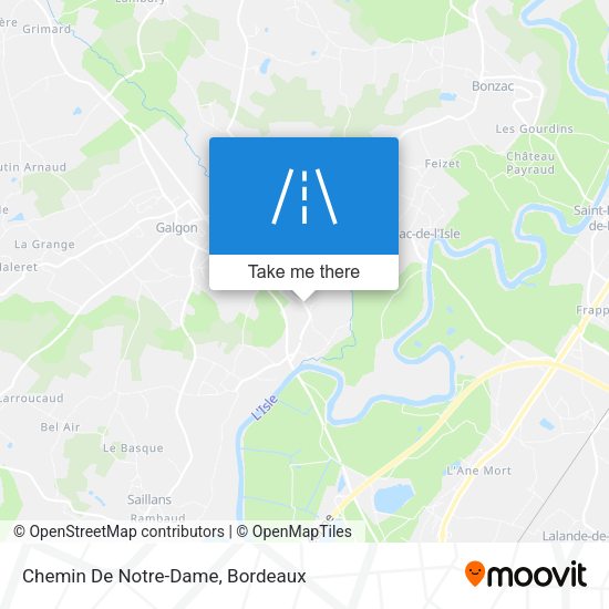 Chemin De Notre-Dame map