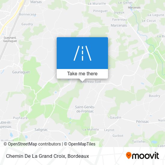 Chemin De La Grand Croix map