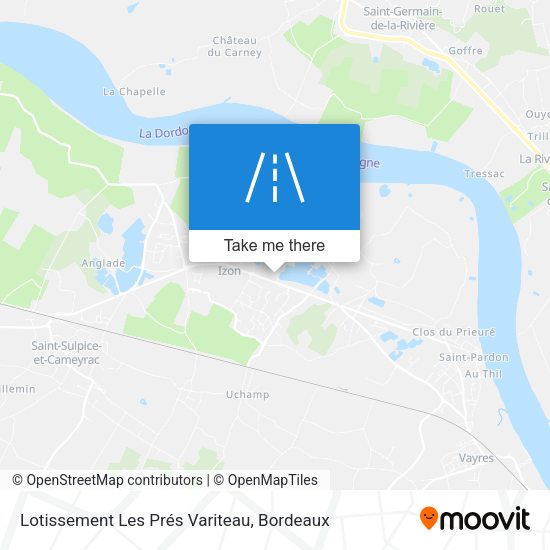 Lotissement Les Prés Variteau map