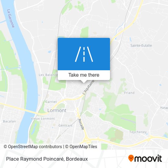 Place Raymond Poincaré map