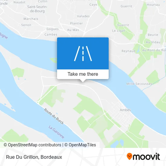 Rue Du Grillon map