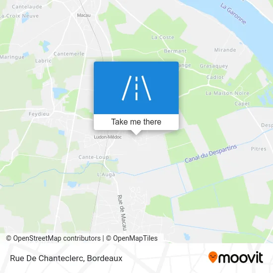 Rue De Chanteclerc map