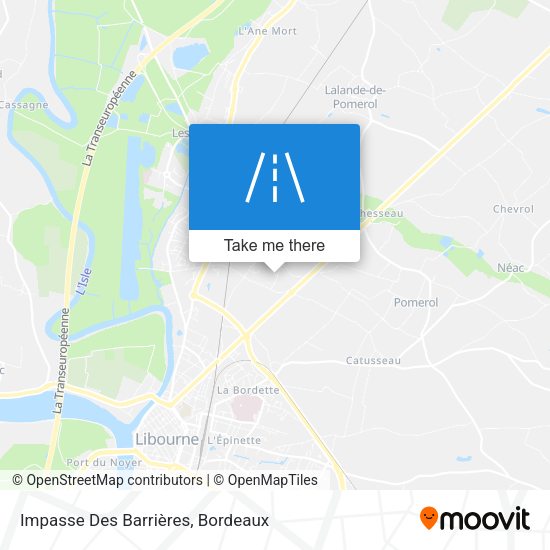 Impasse Des Barrières map