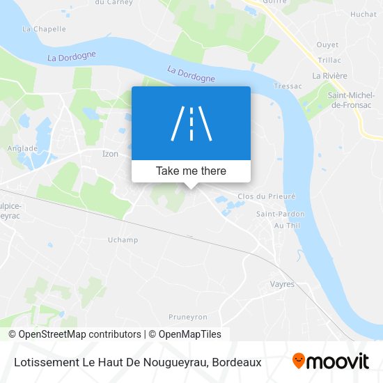 Lotissement Le Haut De Nougueyrau map