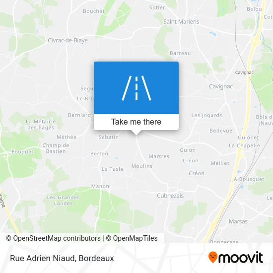 Rue Adrien Niaud map