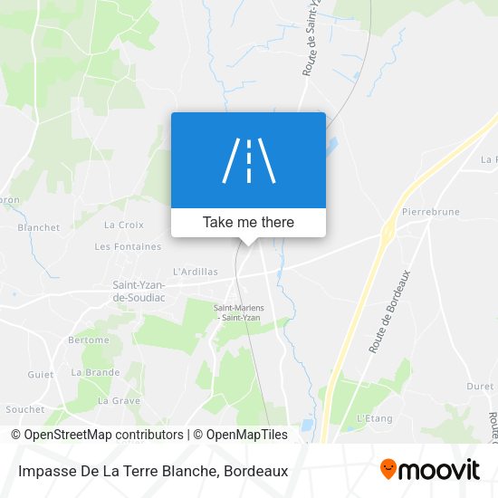 Impasse De La Terre Blanche map