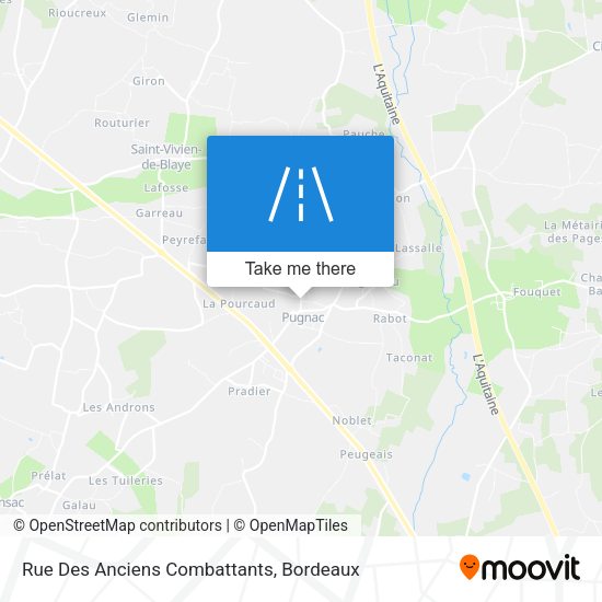 Rue Des Anciens Combattants map