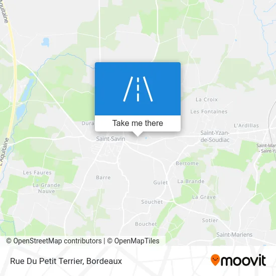 Rue Du Petit Terrier map