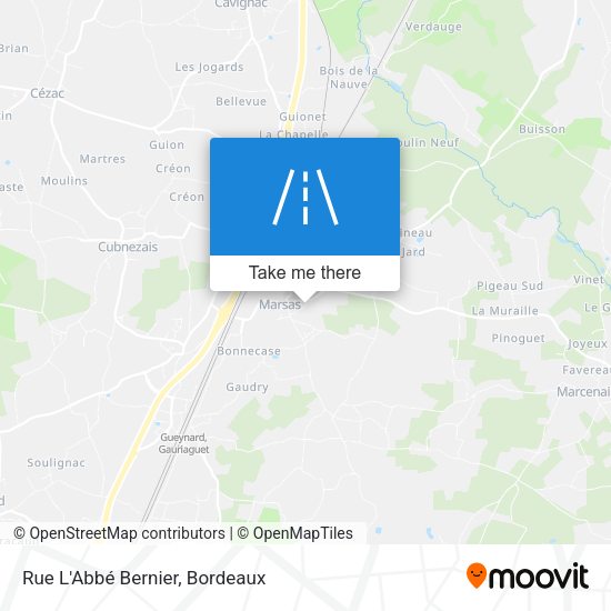 Rue L'Abbé Bernier map