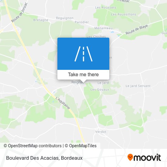 Boulevard Des Acacias map