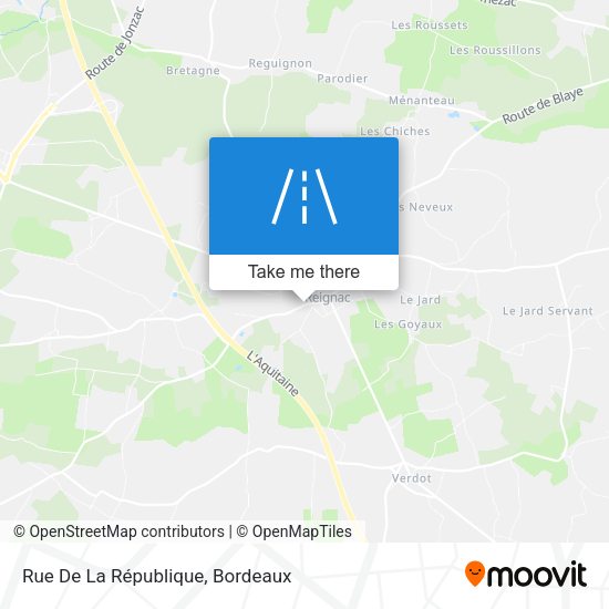 Rue De La République map
