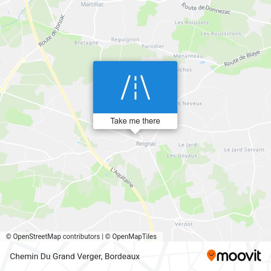 Chemin Du Grand Verger map