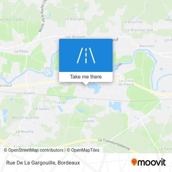 Rue De La Gargouille map