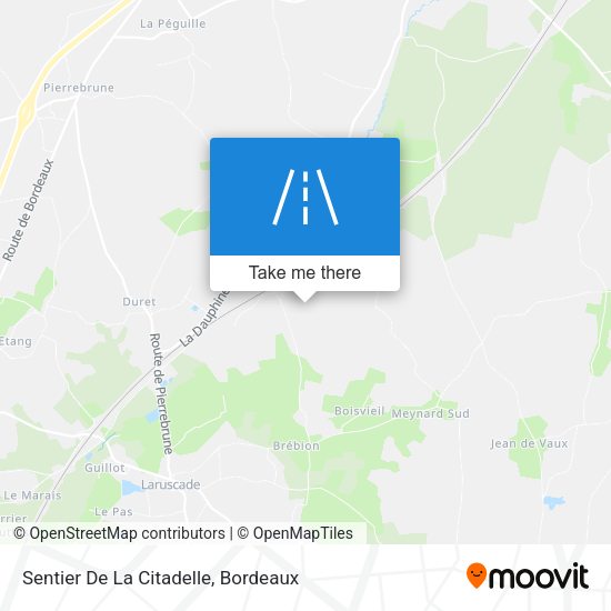 Sentier De La Citadelle map
