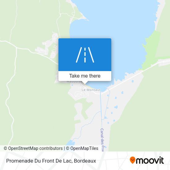 Promenade Du Front De Lac map