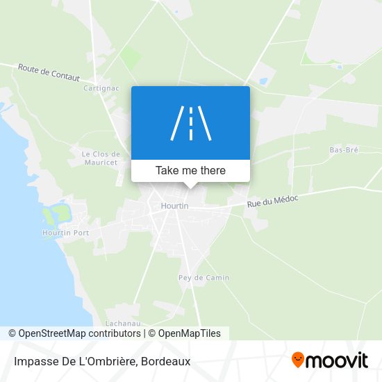Impasse De L'Ombrière map
