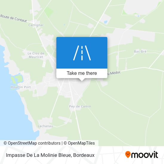 Impasse De La Molinie Bleue map