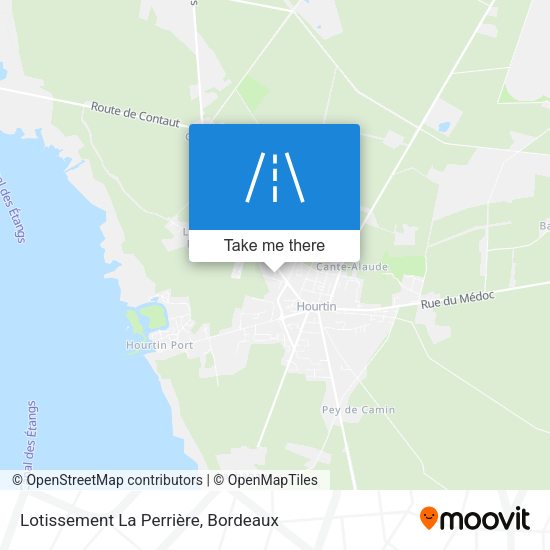 Lotissement La Perrière map