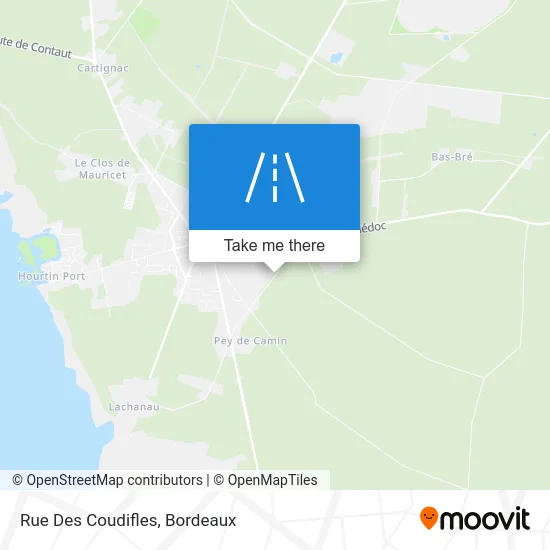 Rue Des Coudifles map