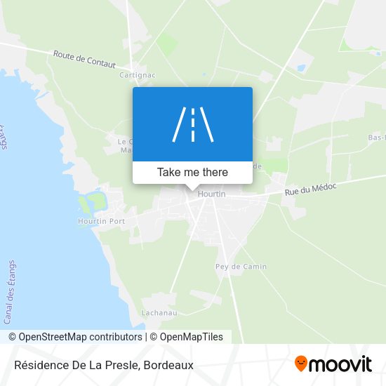 Résidence De La Presle map