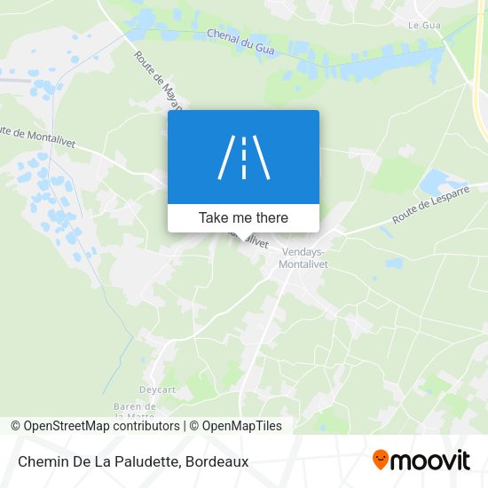 Chemin De La Paludette map