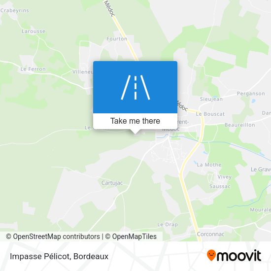 Impasse Pélicot map