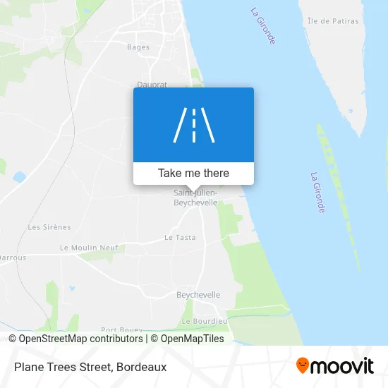 Rue Des Platanes map