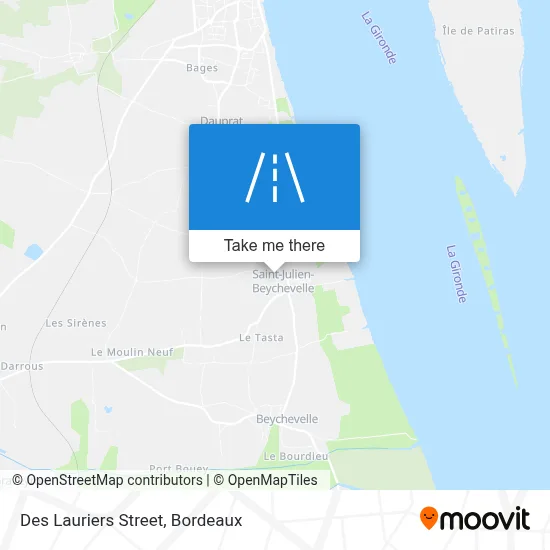 Rue Des Lauriers map