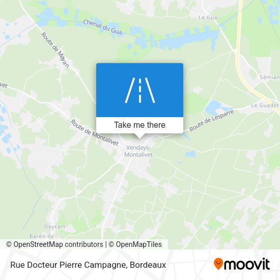 Rue Docteur Pierre Campagne map