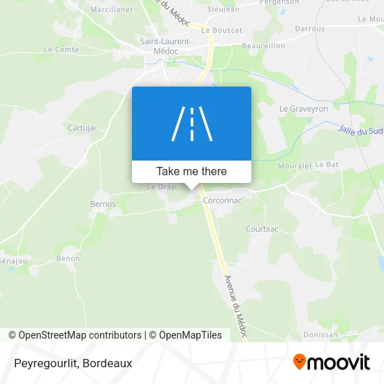 Peyregourlit map
