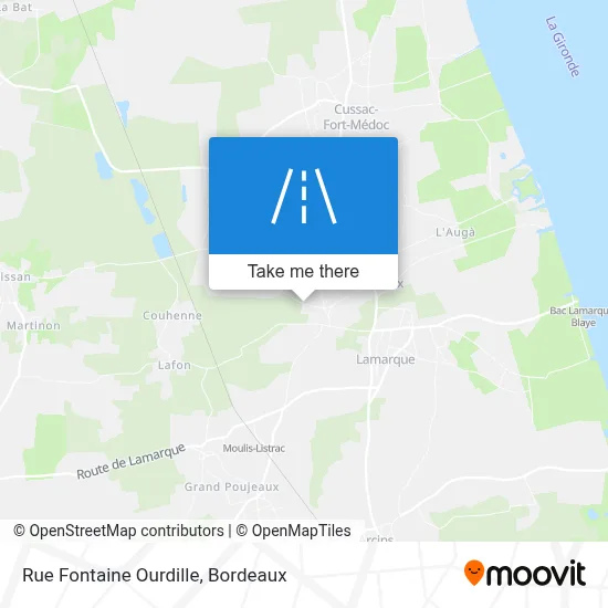 Rue Fontaine Ourdille map