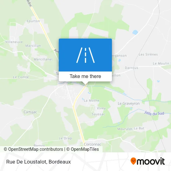 Rue De Loustalot map