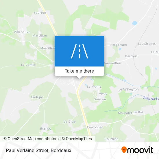 Rue Paul Verlaine map