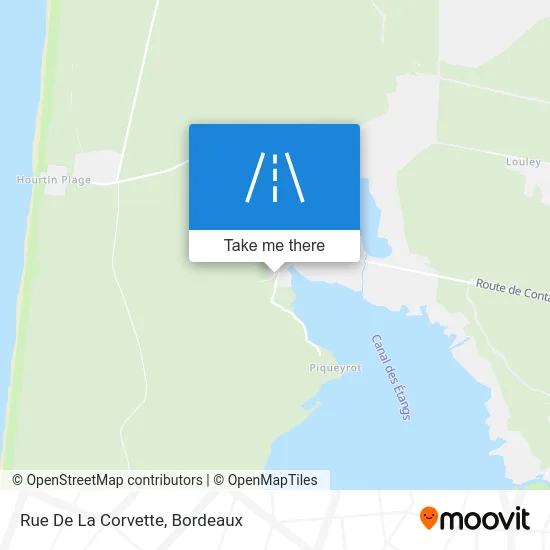 Rue De La Corvette map