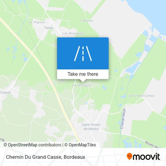 Chemin Du Grand Casse map