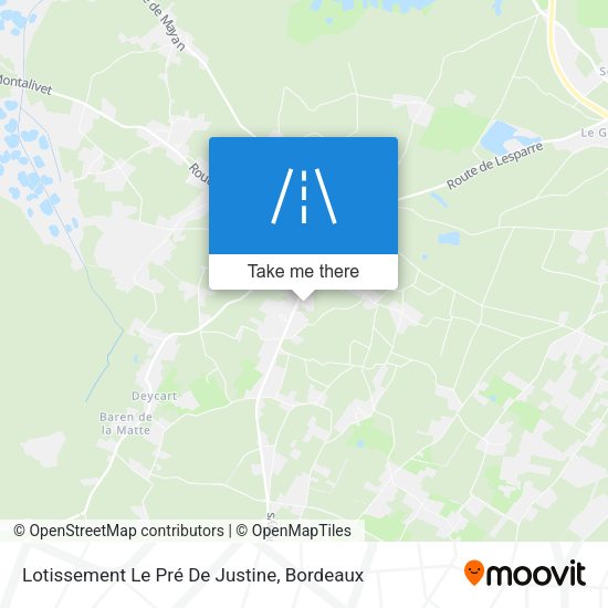 Lotissement Le Pré De Justine map