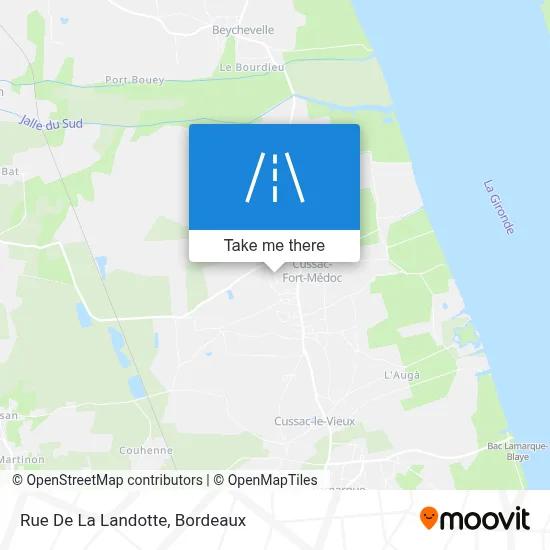 Rue De La Landotte map