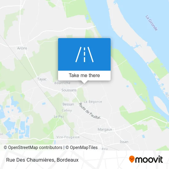 Rue Des Chaumières map