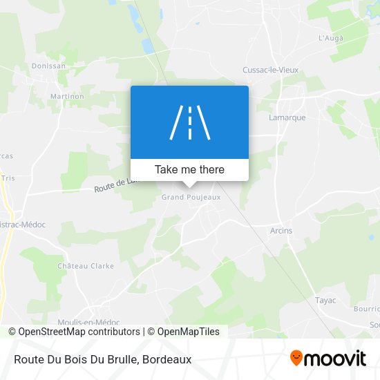 Route Du Bois Du Brulle map