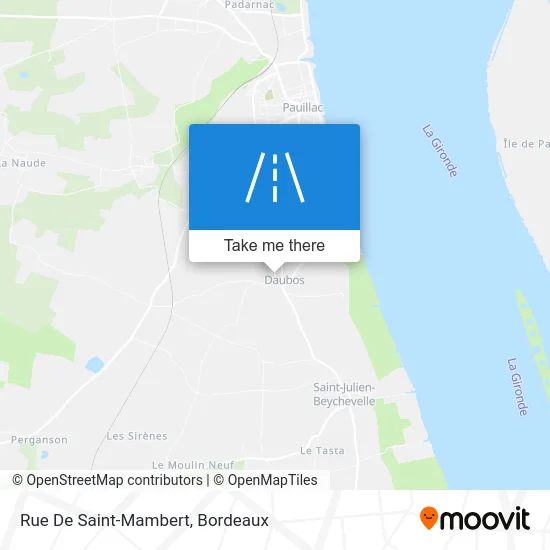Rue De Saint-Mambert map