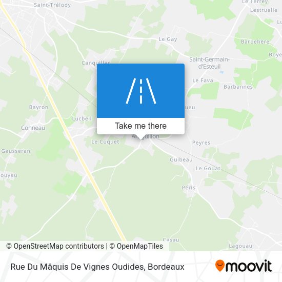 Rue Du Mâquis De Vignes Oudides map