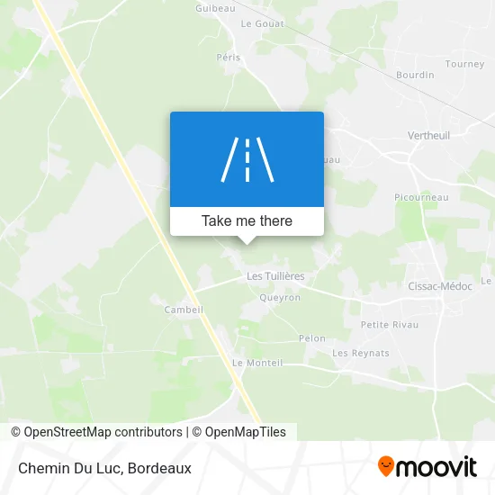 Chemin Du Luc map