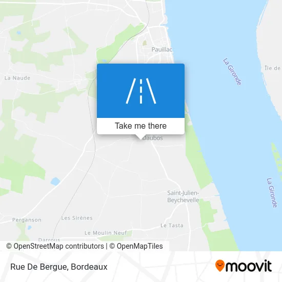Rue De Bergue map